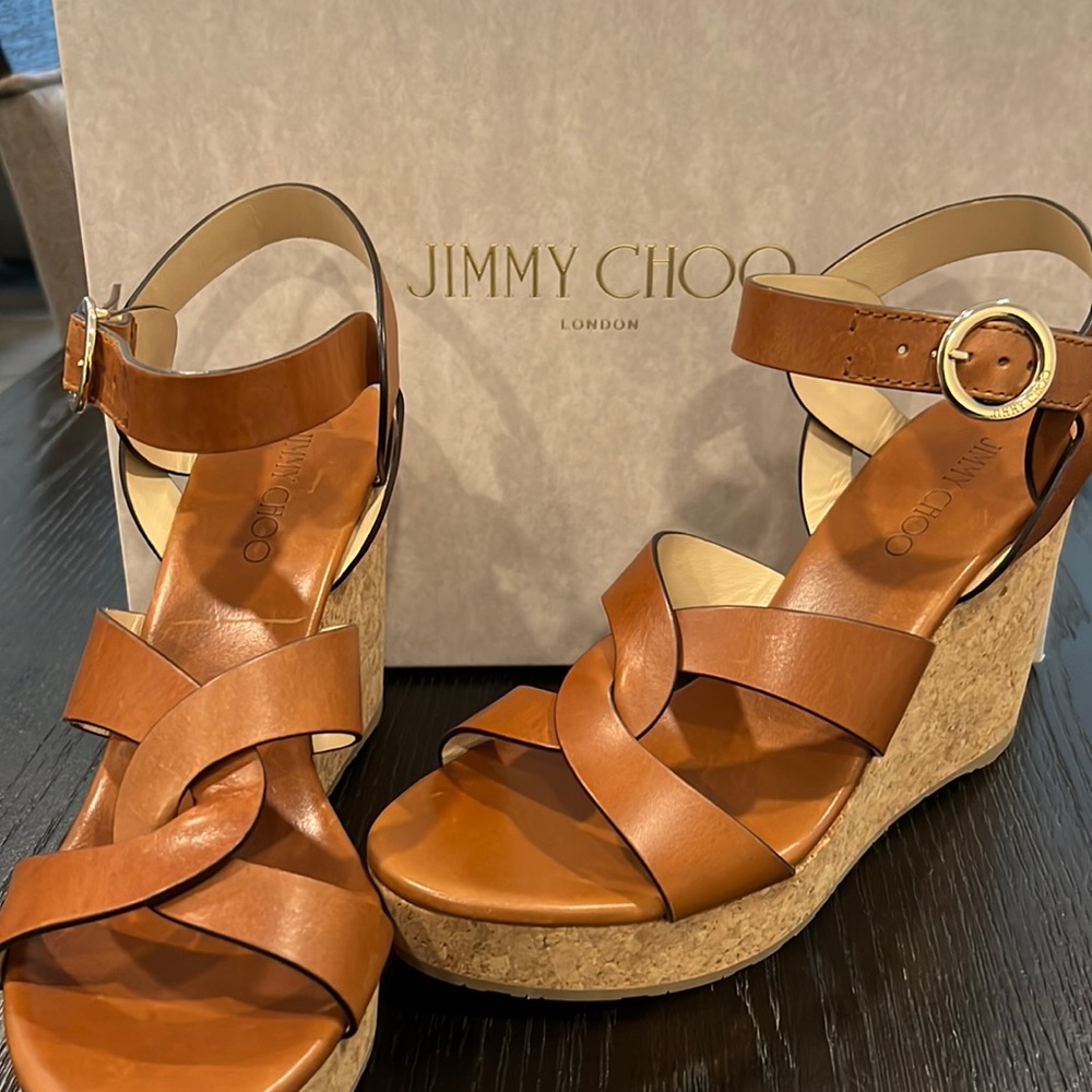 Jimmy Choo Aleili 100 - leather sandal